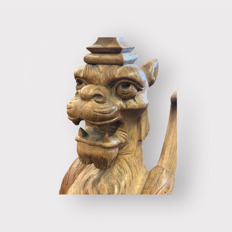 Paire de sellettes aux griffons époque fin XIXéme - gaine - colonne - sellette Napoléon III