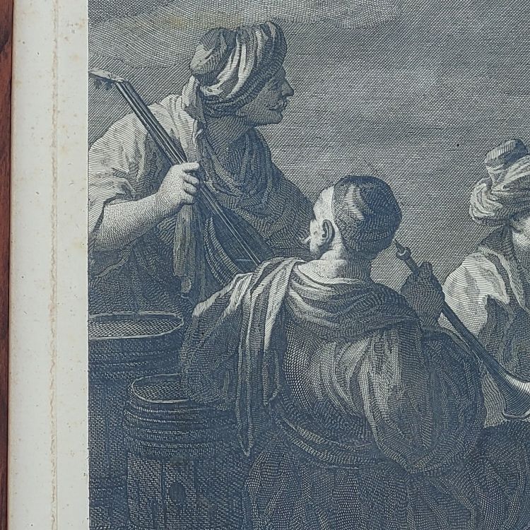 Ap Maggiotto, paire de gravure illustrant Zaïre, XIXème siècle