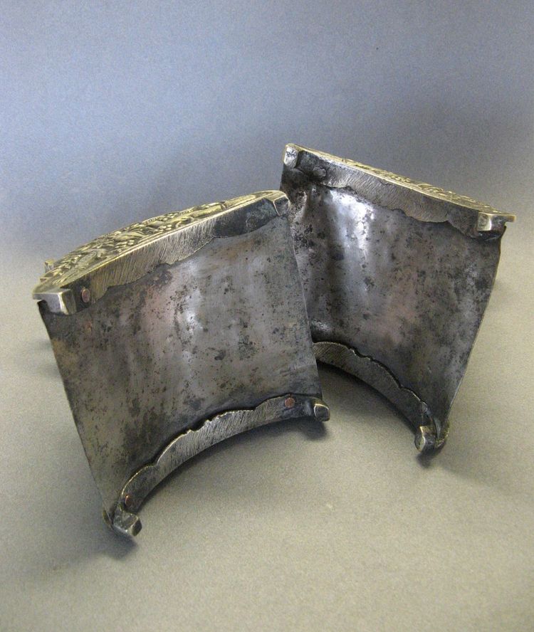 Paire d'Etriers En Bronze Empire Ottoman XIXe.