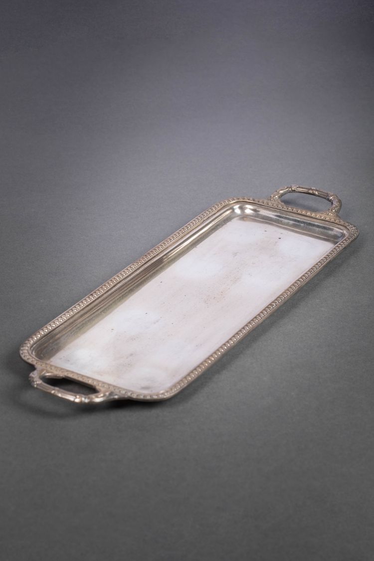 A silver-plated liqueur service, late 19th century