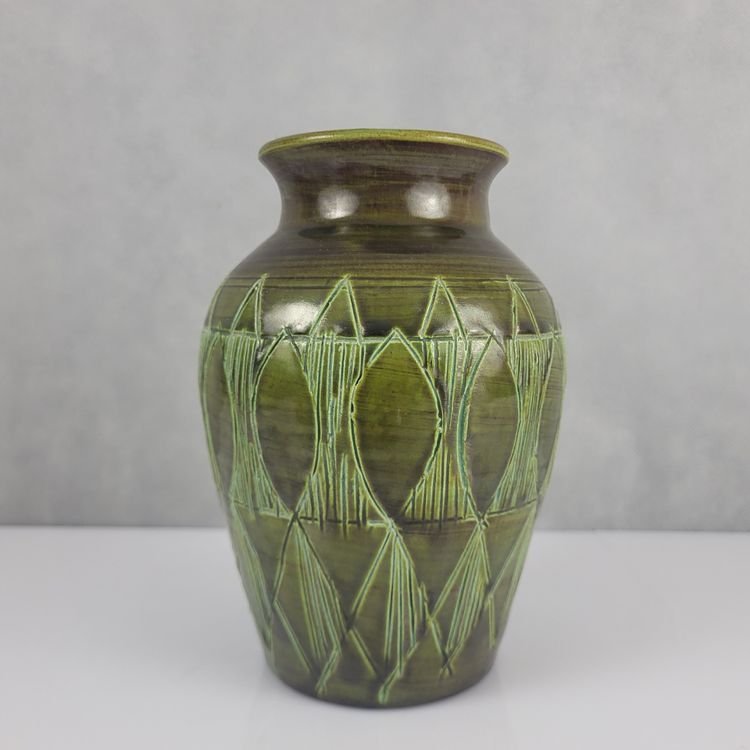 Vase en céramique Accolay 1950
