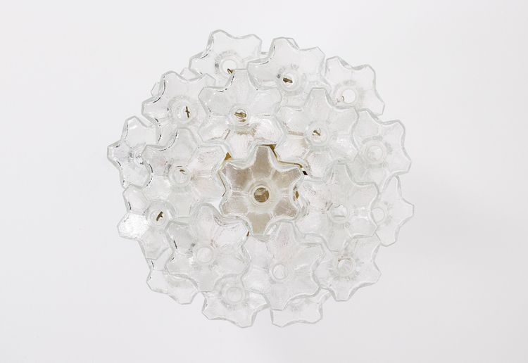 Lampada a sospensione "Pagoda" in ottone