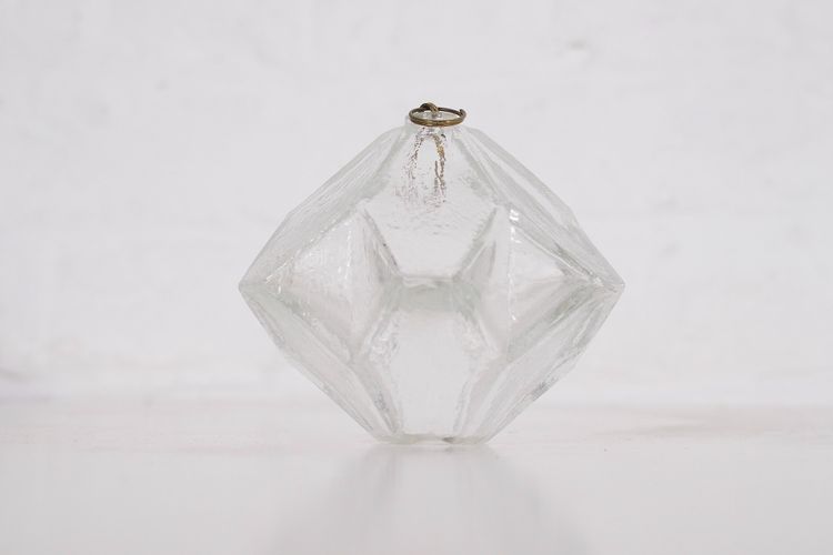 Lampada a sospensione "Pagoda" in ottone