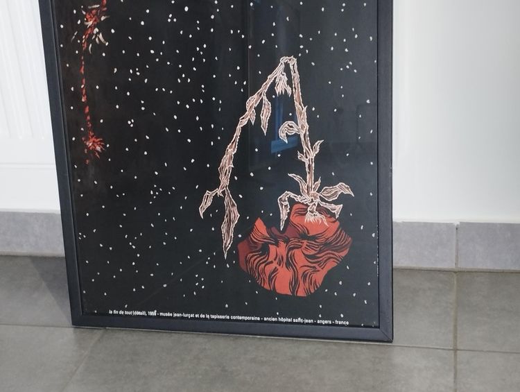 Affiche encadré - Jean Lurçat - Le chant du monde - 1 ère affiche