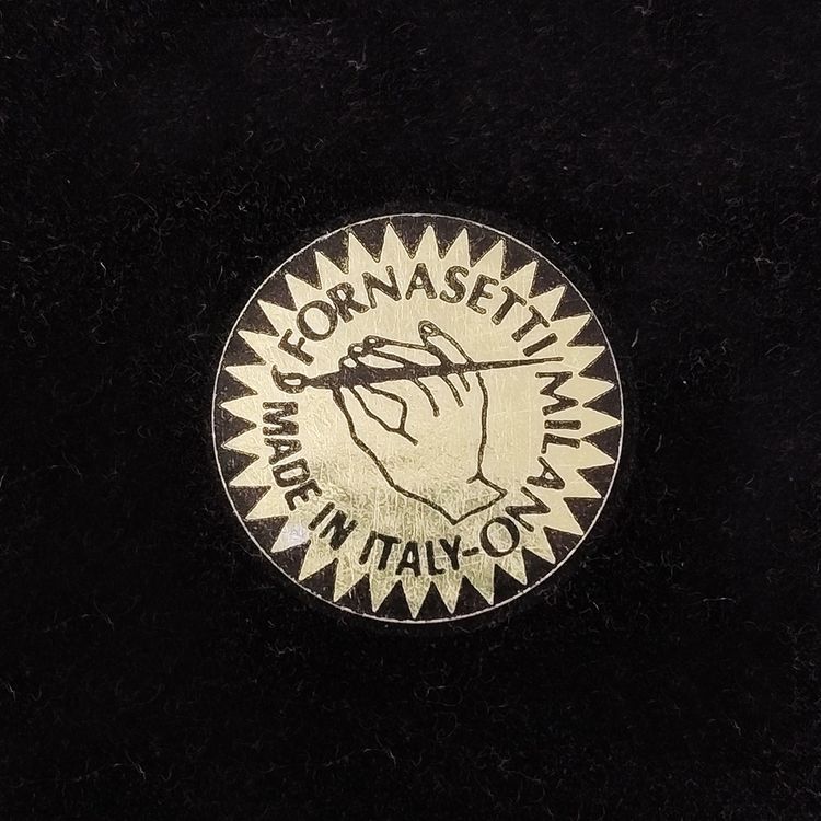 2000s Astonishing Black and White Fornasetti Box signed Fornasetti. Made in Italy