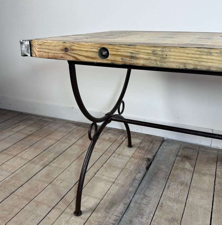 Brutalist coffee table 1980s