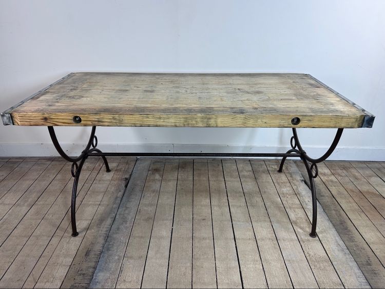 Brutalist coffee table 1980s