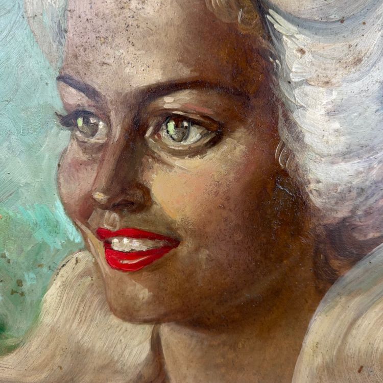 Portrait de jeune femme de Pierre Piget