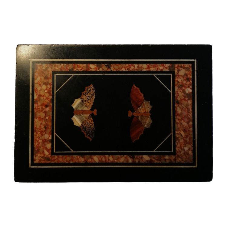 MARQUETERIE DE MARBRES - ITALIE - XIXEME SIECLE -
