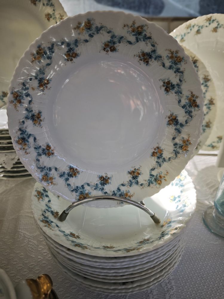 Magnifique service de table années 60 porcelaine Jammet Seignolles