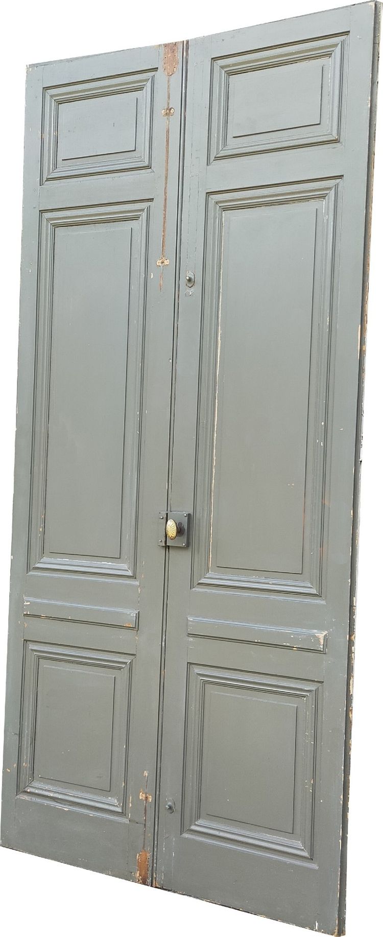 Doppeltür antik Epoche Haussmann 1880 im Angebot