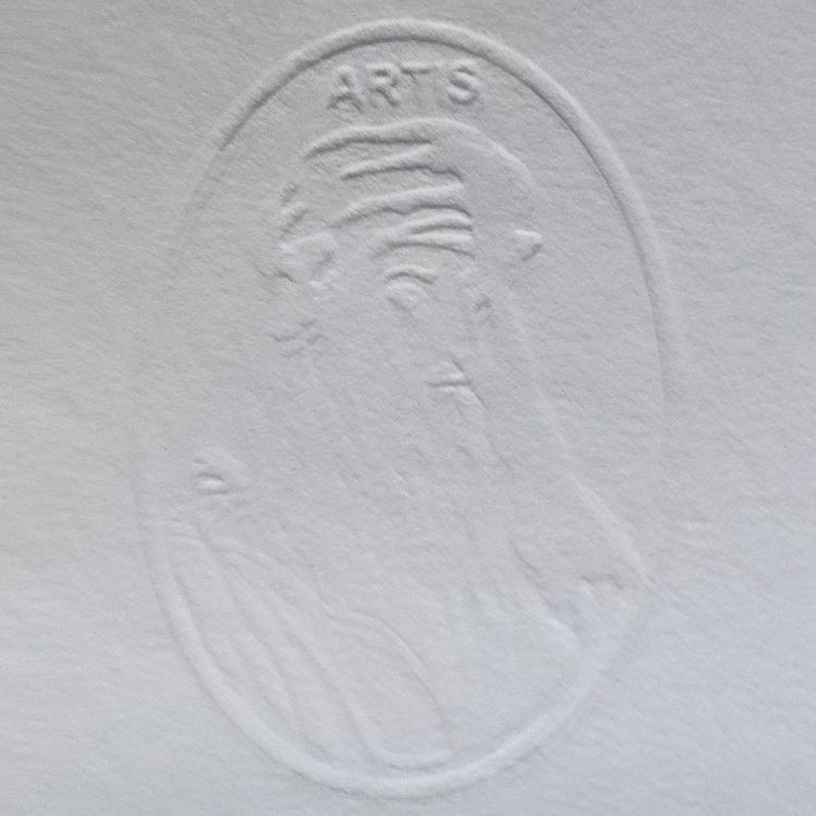 1970 Sorprendente litografia di Man Ray "Aerograph" in edizione limitata