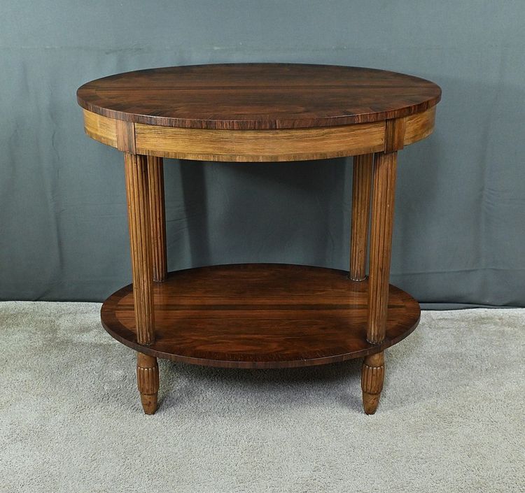 Salontisch aus Palisanderholz, Art Deco - 1930