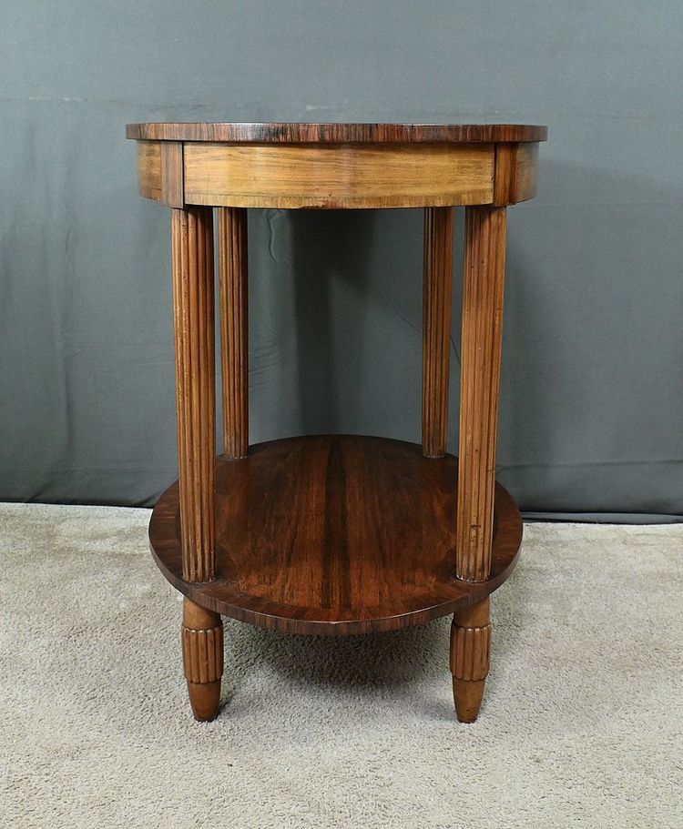 Salontisch aus Palisanderholz, Art Deco - 1930