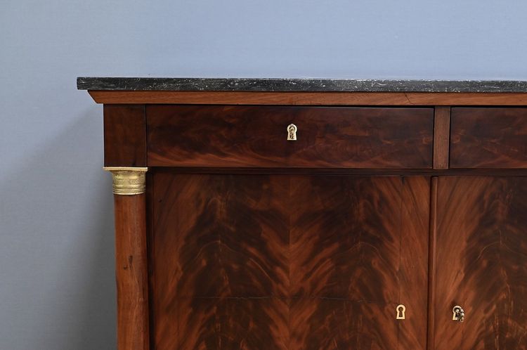 Credenza in mogano, stile Impero - seconda metà del XIX secolo