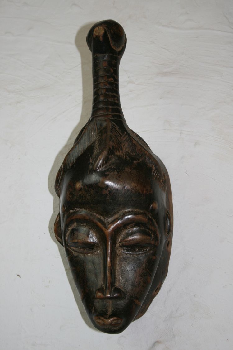 Antique Baule mask, Ivory Coast.
