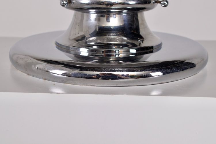 Grande lampada in vetro soffiato