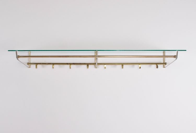 Large Minimalist Modernist Wall Coat Rack