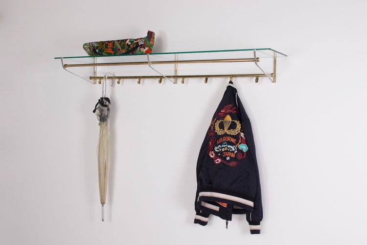 Large Minimalist Modernist Wall Coat Rack