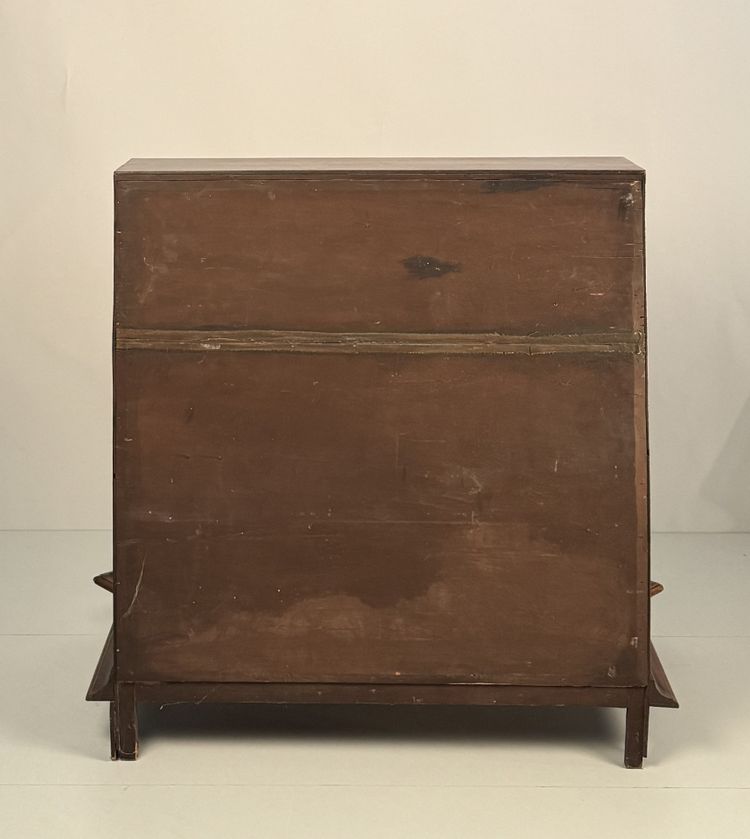 Commode en placage d'acajou, Angleterre, XIXe siècle