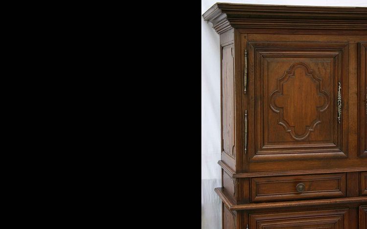 Vier Türchen Aus Eiche, Ende des 17. Jahrhunderts