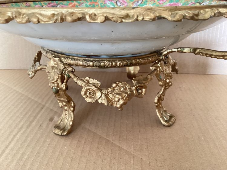 Mounted Chinese plate