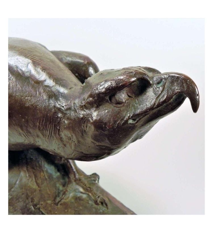 Maximilien Fiot, Bronze +Eagle On A Rock