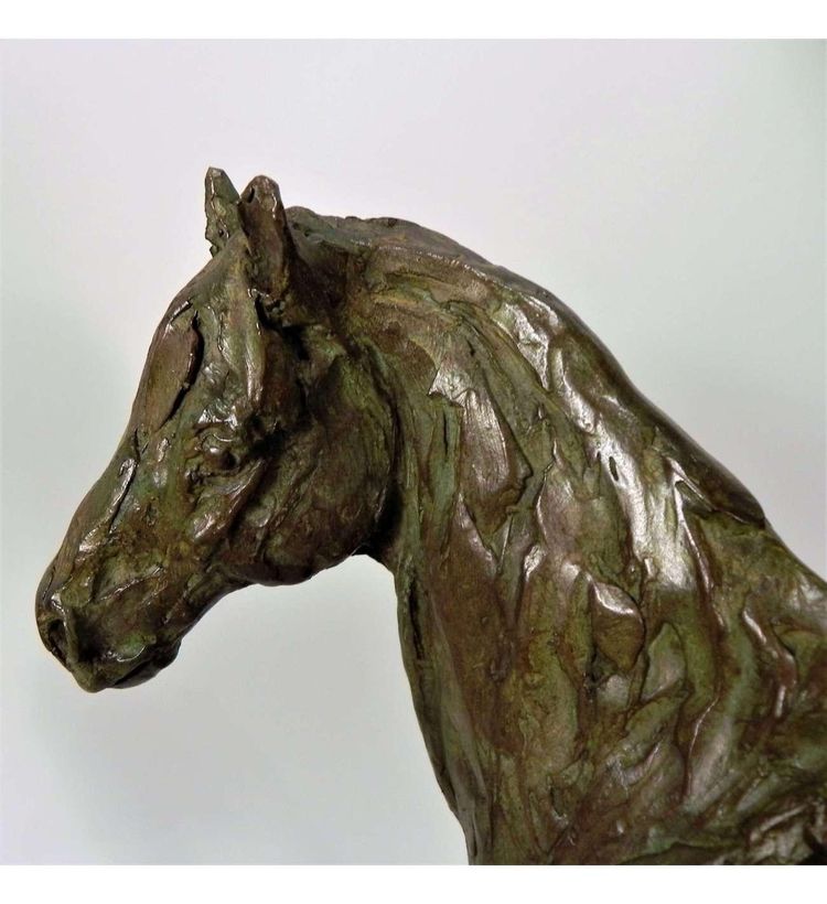bronze horse statue by Patrick Villas