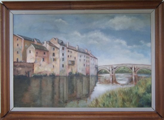 Le pont neuf d' Espalion (aveyron).