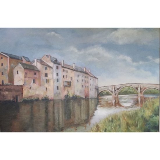 Le pont neuf d' Espalion (aveyron).