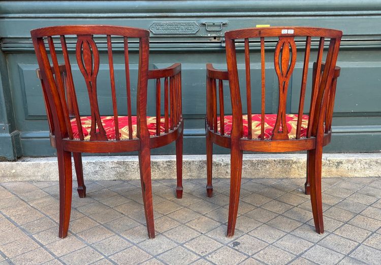 Pair of Art Deco Armchairs, 1930s