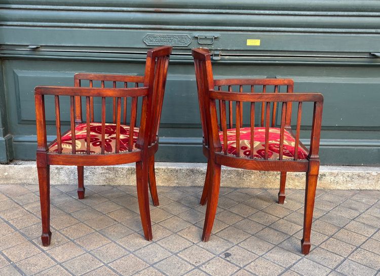 Pair of Art Deco Armchairs, 1930s