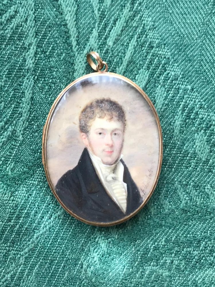 Miniatura firmata A. Delatour