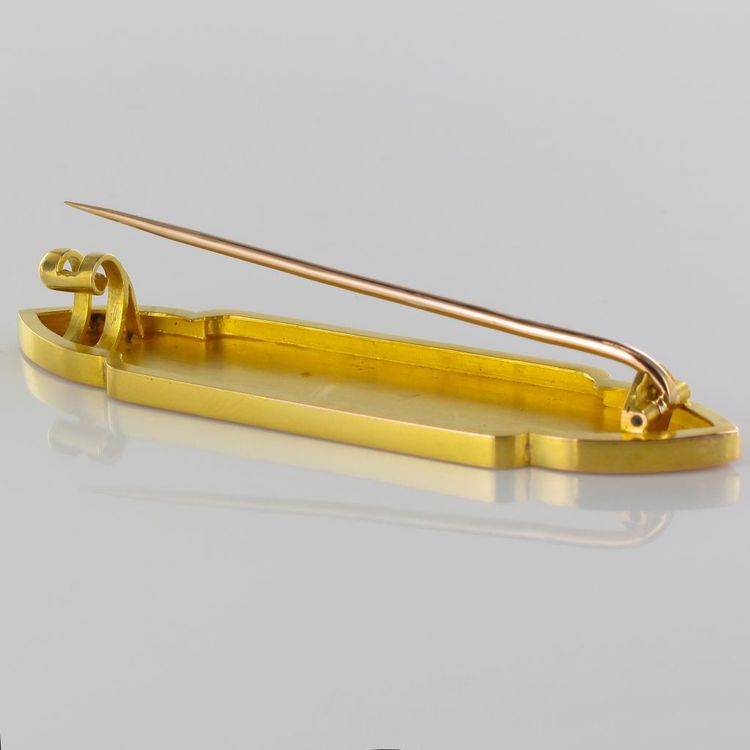 Spilla Barette in oro rosa