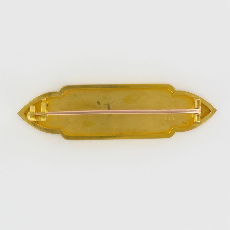 Spilla Barette in oro rosa