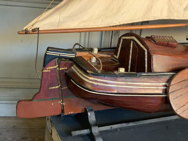 Large Model of a North Sea Sailing Ship, Boerier