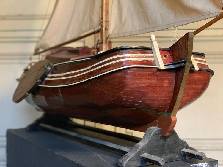 Large Model of a North Sea Sailing Ship, Boerier