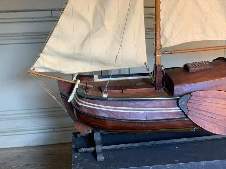 Large Model of a North Sea Sailing Ship, Boerier