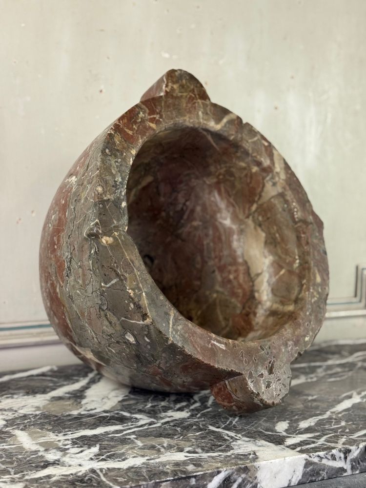 Large Rance marble mortar, 18th century