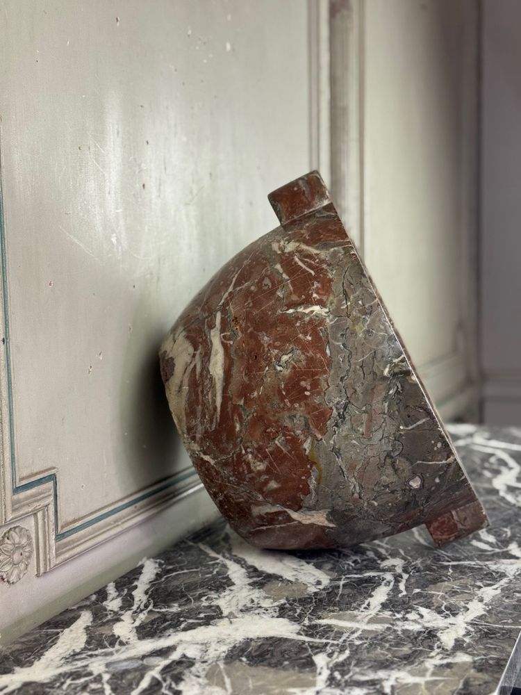 Large Rance marble mortar, 18th century