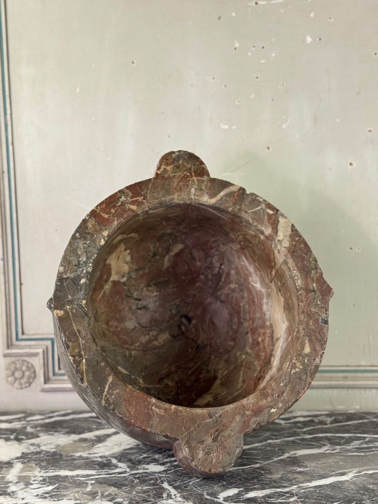 Large Rance marble mortar, 18th century