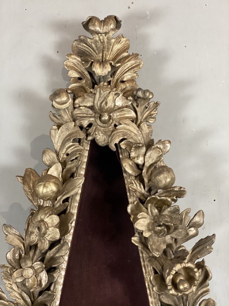 Reliquary Carved Wood Frame, Late 18th Century