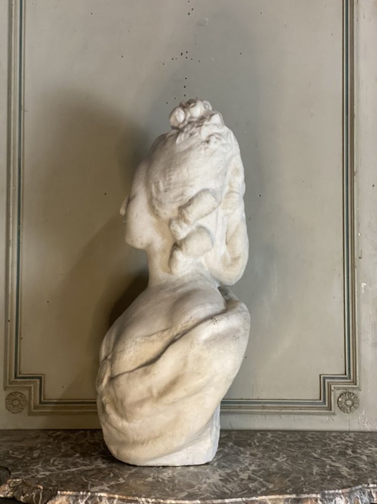 Marie-antoinette, Bust In Carrara Marble