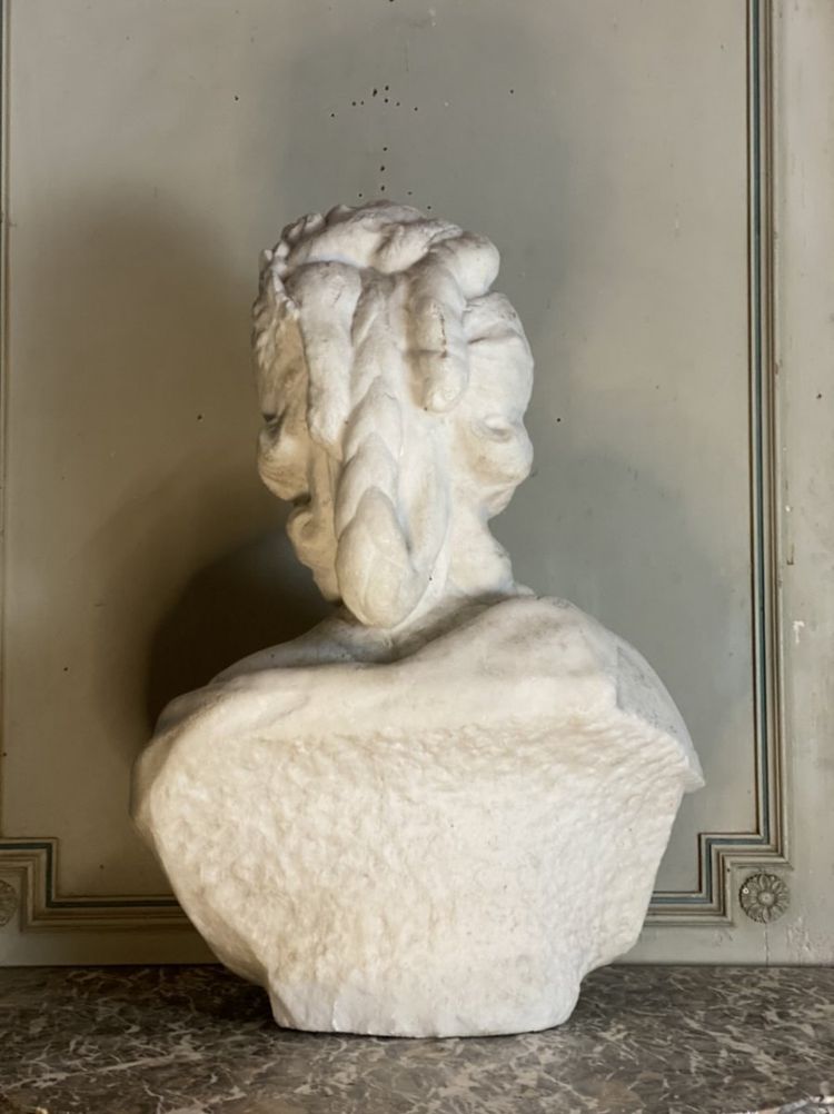 Marie-antoinette, Bust In Carrara Marble