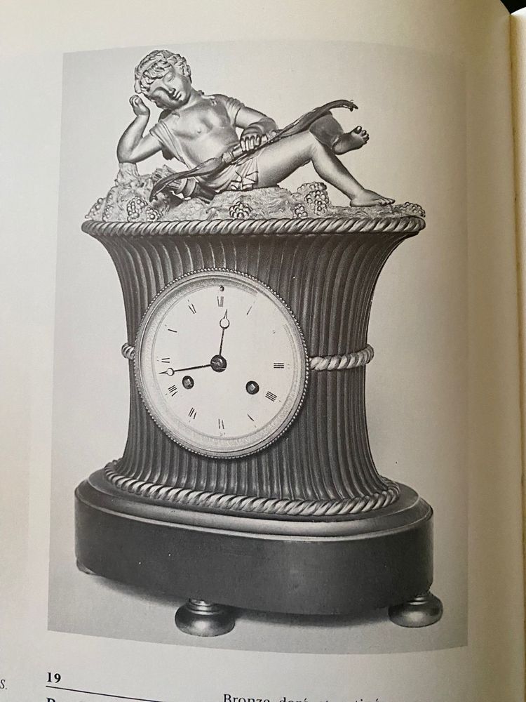 Orologio in bronzo autentico di Jean André Reiche