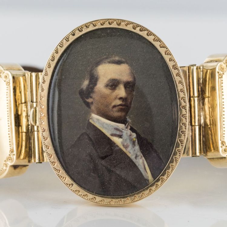 Antikes Armband Haar Fotografie eines eleganten