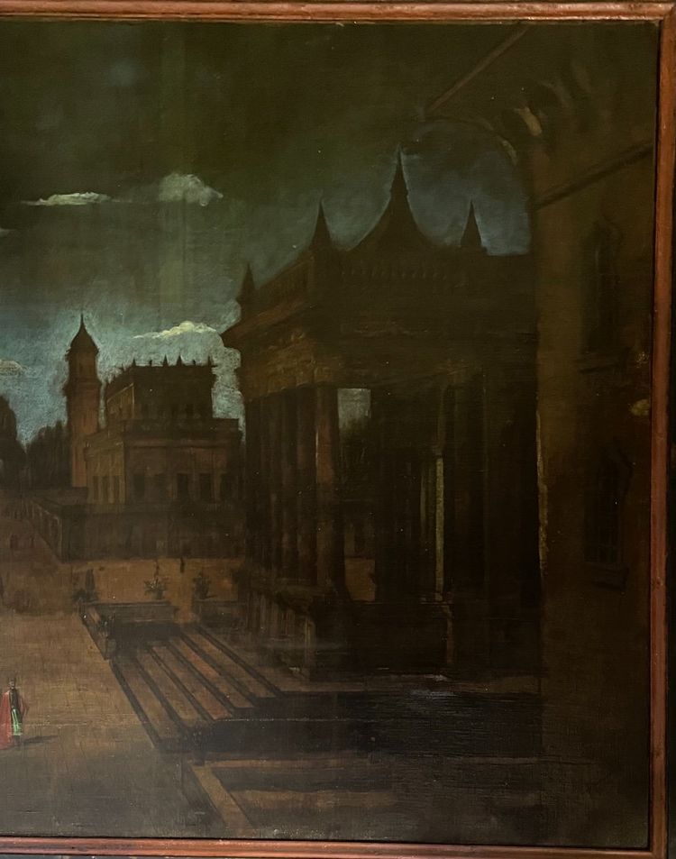 "Ideal Architectures", Oil on Canvas, 18th Century