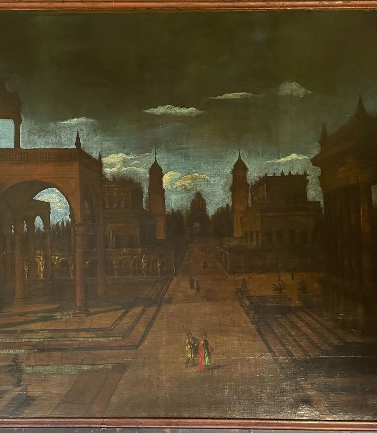 "Ideal Architectures", Oil on Canvas, 18th Century