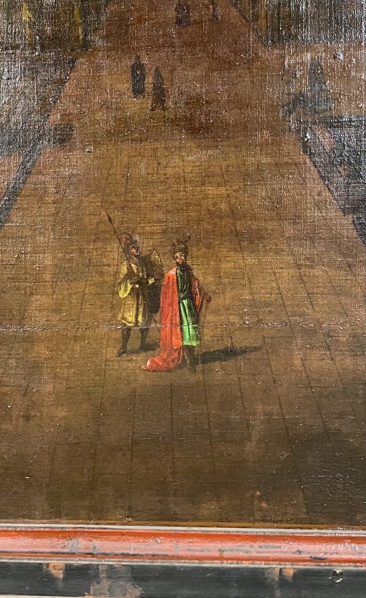 "Ideal Architectures", Oil on Canvas, 18th Century