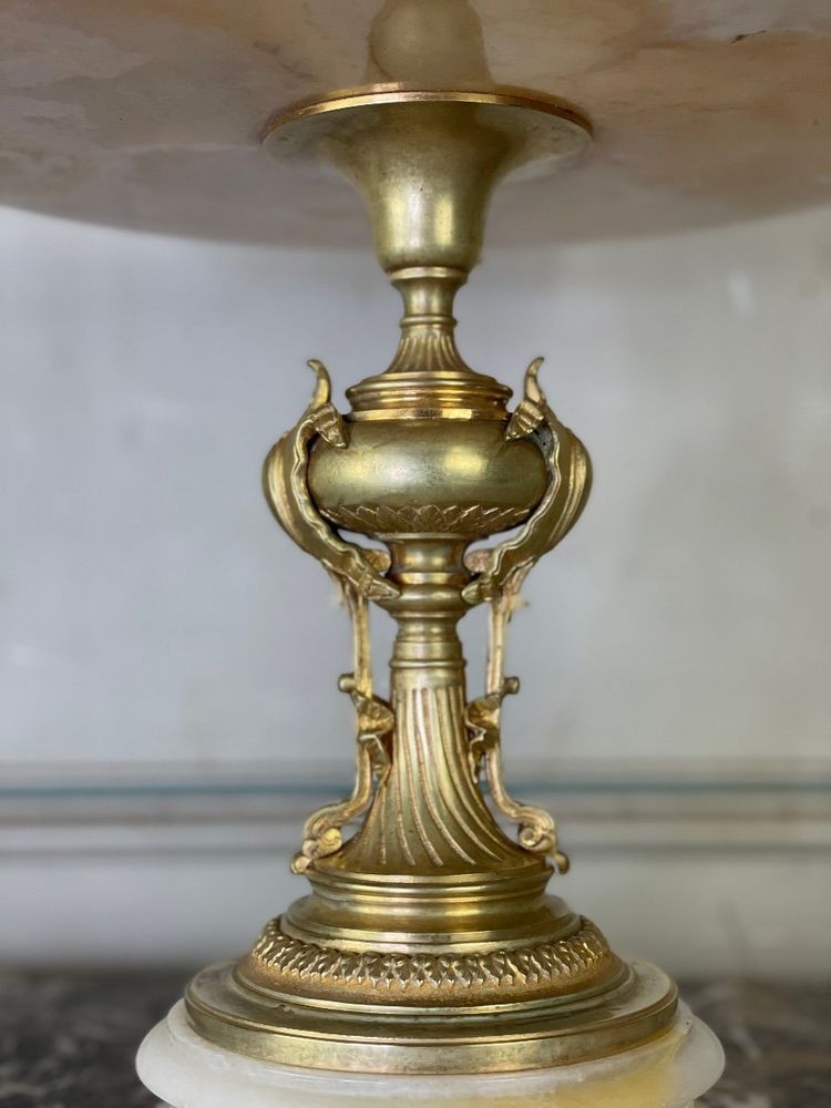 Onyx and Gilt Bronze Cup Circa 1880